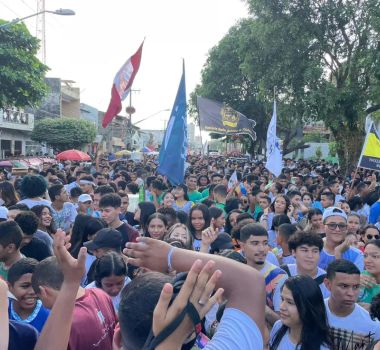 Imagem - Romaria da Juventude reúne multidão de devotos em Belém neste sábado