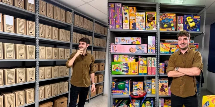 Filho de Gugu mostrou o acervo do pai -