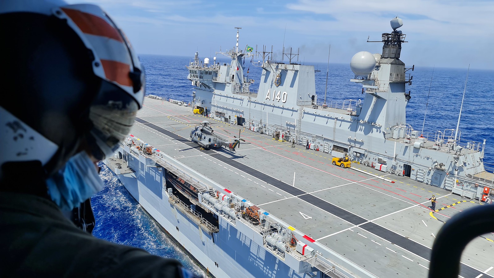 Navio ficará mais tempo ancorado em Belém