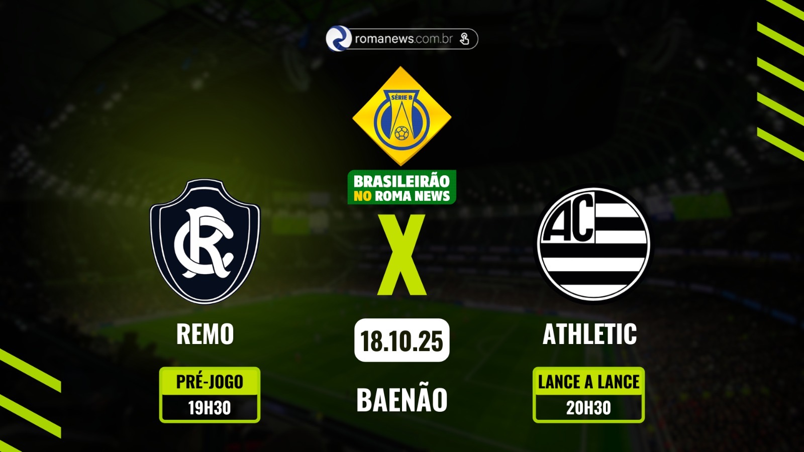 Porta Roma News faz a cobertura do jogo em tempo real - 
