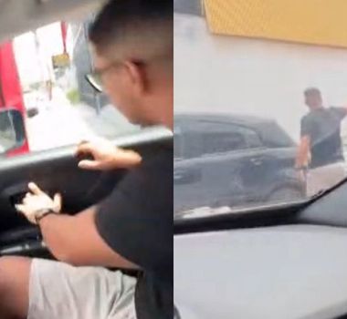 Imagem - Casal usa truque criativo para atravessar cruzamento congestionado e vídeo viraliza; assista
