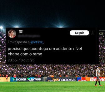 Imagem - Torcedor do Paysandu causa revolta ao desejar 'tragédia da Chapecoense' com o Remo nas redes sociais