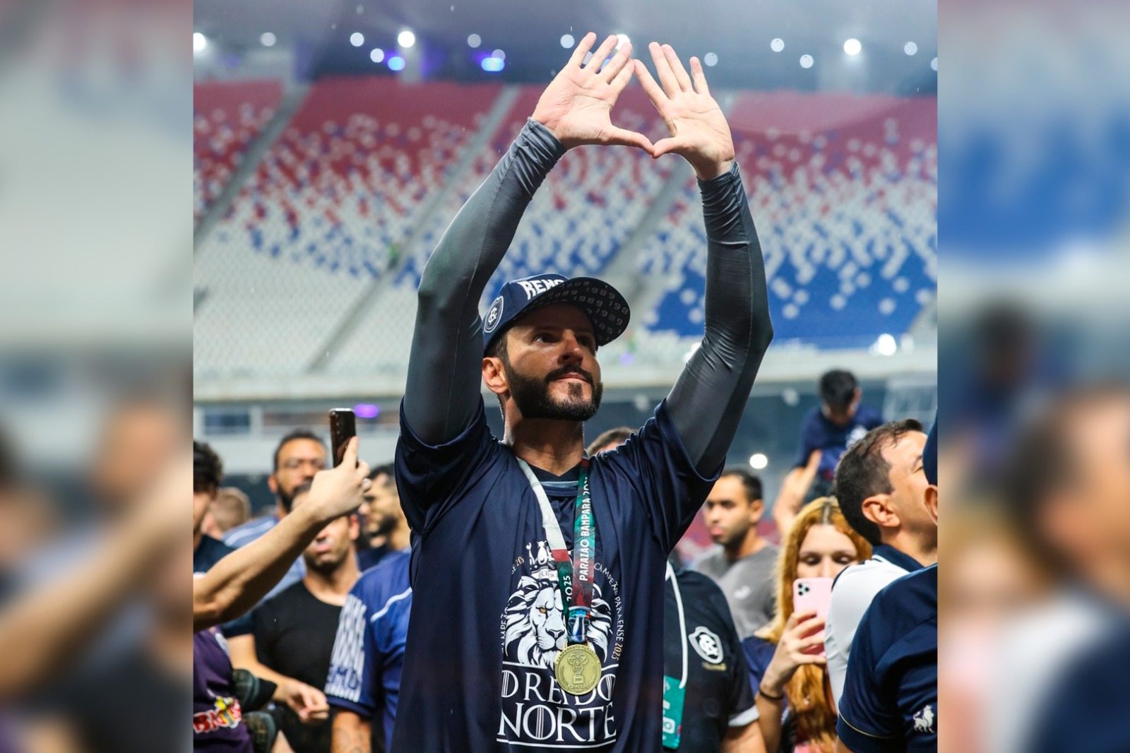 Imagem - Fora da temporada no Remo, Rangel publica mensagem: 'Um leão ferido ainda é um leão'