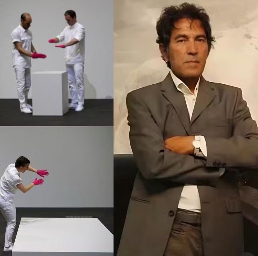 Imagem - Artista italiano viraliza ao vender obra invisível por R$ 87 mil