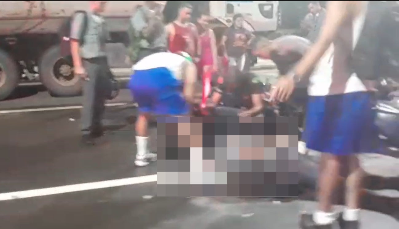 Acidente na Nova Rua da Marinha -