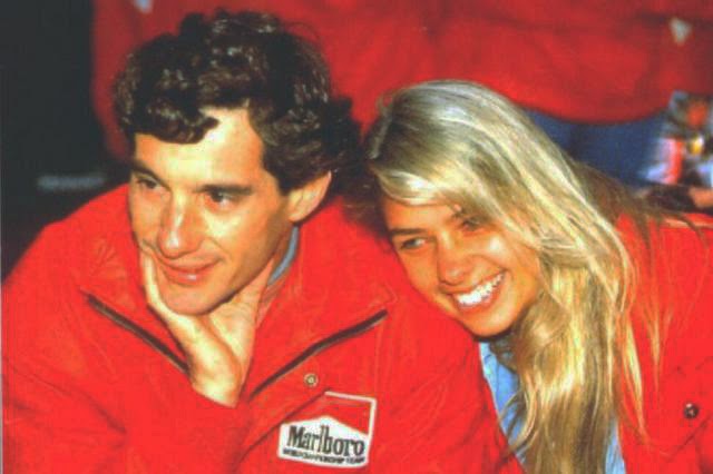 Adriane Galisteu e Ayrton Senna