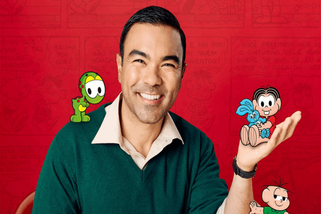 &#8220;Mauricio de Sousa: o filme&#8221; é uma cinebiografia do cartunista que marcou gerações de leitores com humor e afeto (Imagem: Reprodução digital | Disney Pictures)