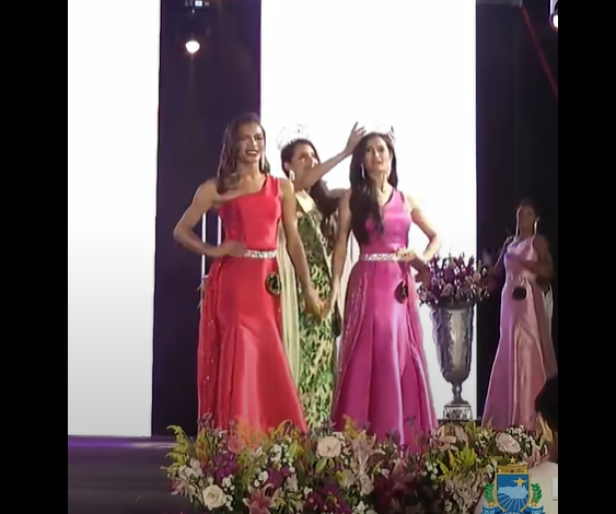  Isadora Morais  confundiu as iniciais da concorrente Izabelly Chaves.