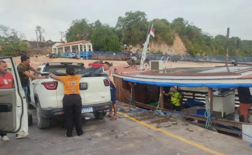 Mais de 13 toneladas de pescado irregular são apreendidas no Pará.