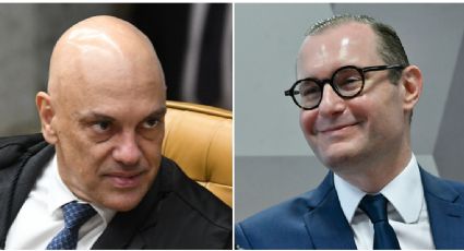 Ministros Alexandre de Moraes e Cristiano Zanin