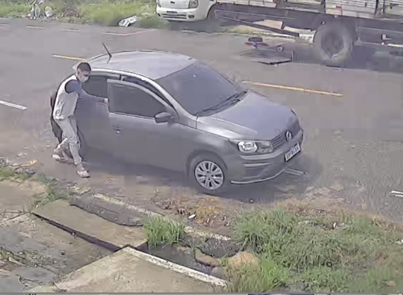 Veja o momento da fuga dos suspeito de balear PM em Icoaraci