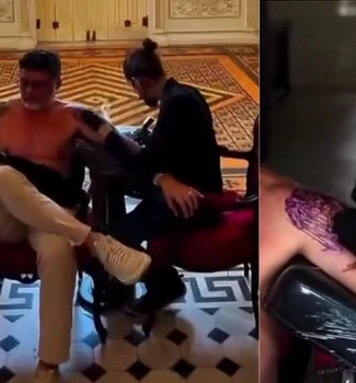 Imagem - Após polêmica de tatuagem no Palacete Bolonha, artista se posiciona