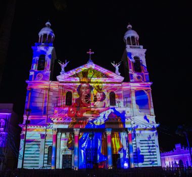 Imagem - 'Cores, Sons e Sensações': projeto faz show de imagens iluminadas na fachada da Basílica e revela o tema do Círio 2026