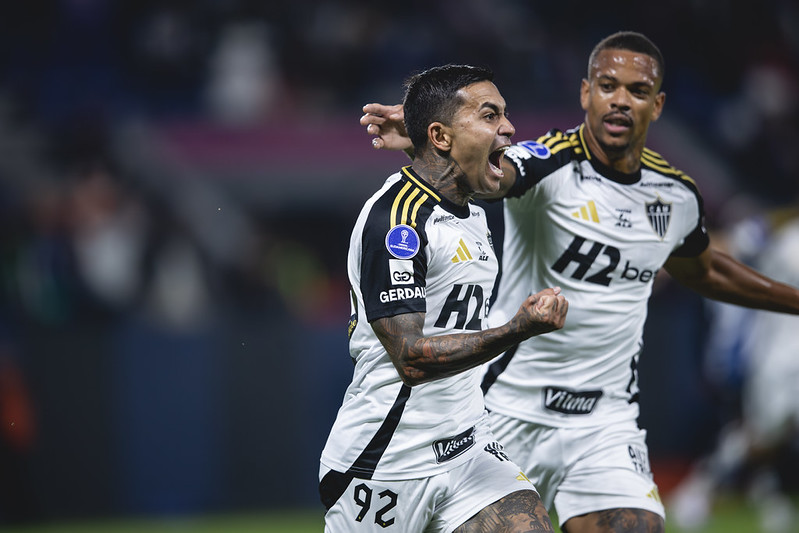 Dudu marcou pela primeira vez com a camisa do Galo - 