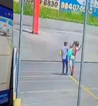 Imagem - Vídeo: câmeras mostram ação criminosa que resultou em troca de tiros em rede atacadista no Bengui