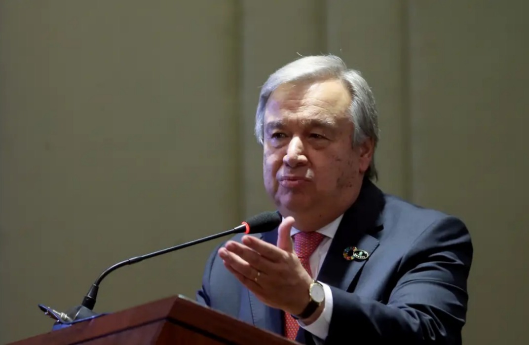 Secretário-geral da Organização das Nações Unidas (ONU), Antonio Guterres.