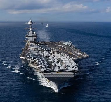 Imagem - EUA enviam ao Caribe o maior porta-aviões do mundo e ampliam pressão sobre a Venezuela