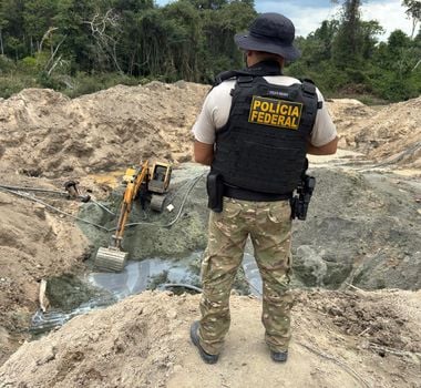 Imagem - Vídeo: Polícia Federal intensifica combate ao garimpo ilegal no Pará