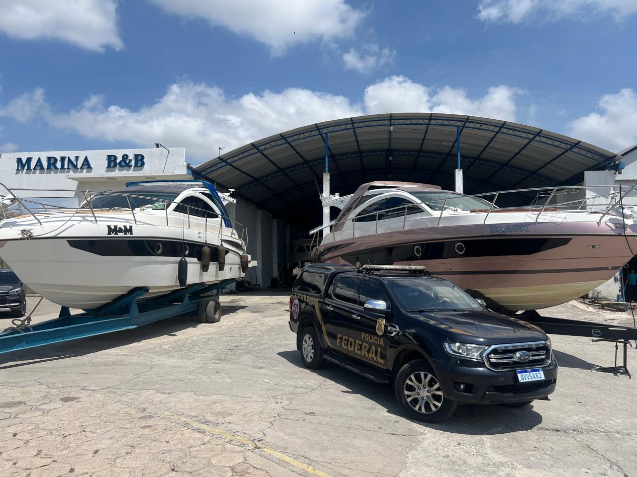Polícia Federal apreende embarcações de luxo e bloqueia bens em nova fase da Operação Malik no Pará