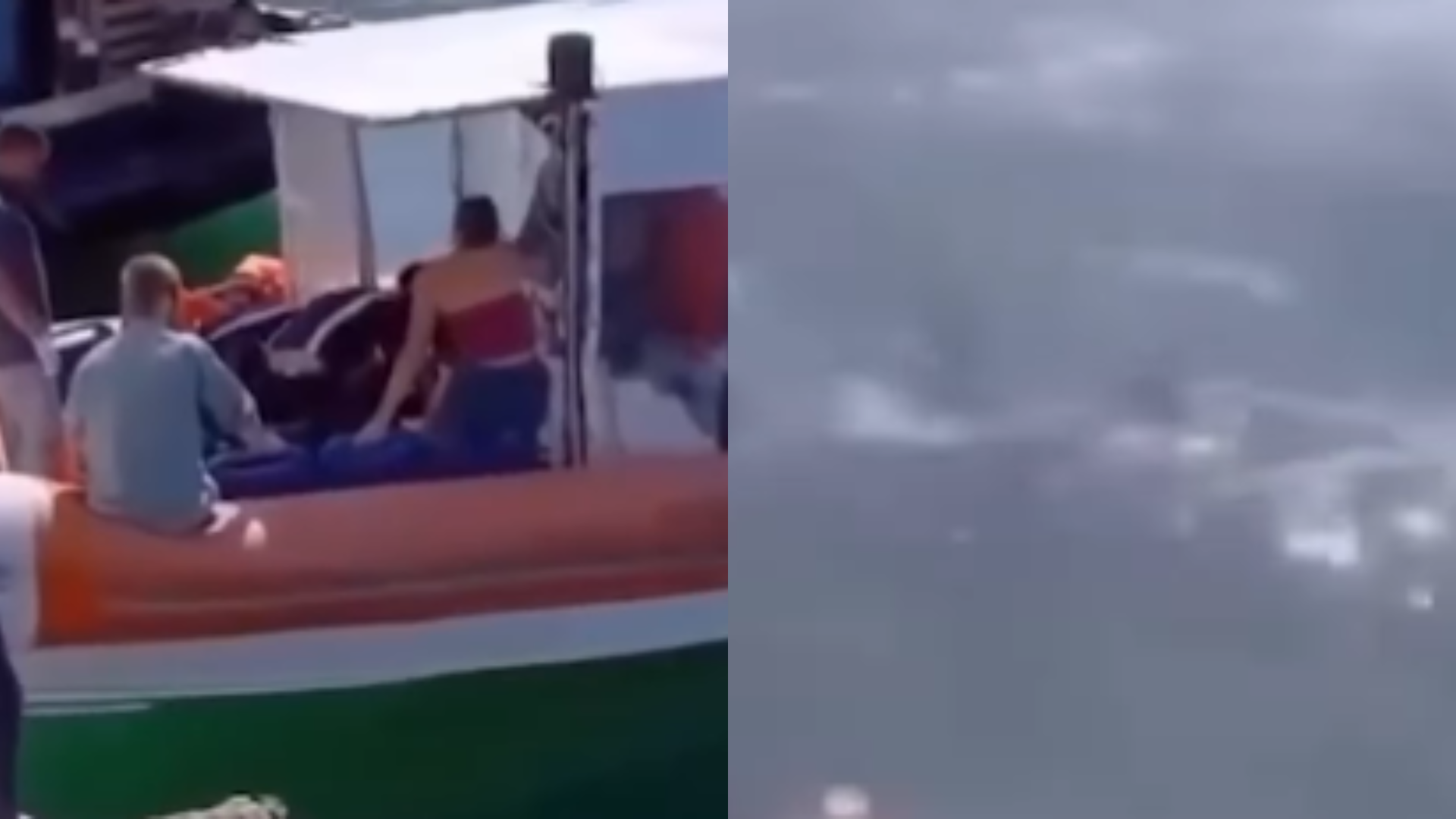 Quatro passageiros precisaram de atendimento médico após acidente na Lagoa Azul, em Angra dos Reis