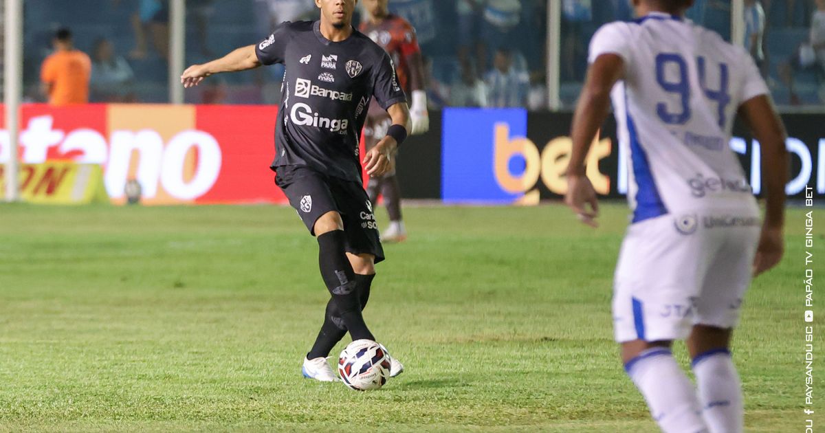 Paysandu está próximo do rebaixamento na Série B