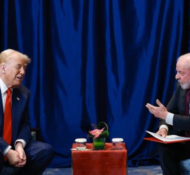 Imagem - Donald Trump parabeniza Lula pelos 80 anos e diz que encontro foi ‘ótimo’