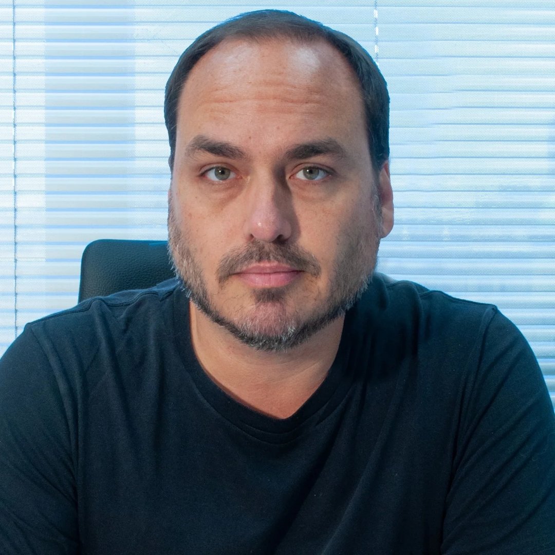 Carlos Bolsonaro, filho do ex-presidente da República.