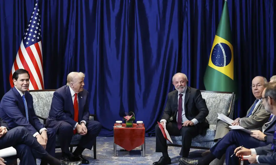 (Encontro de líderes do Brasil e dos EUA)