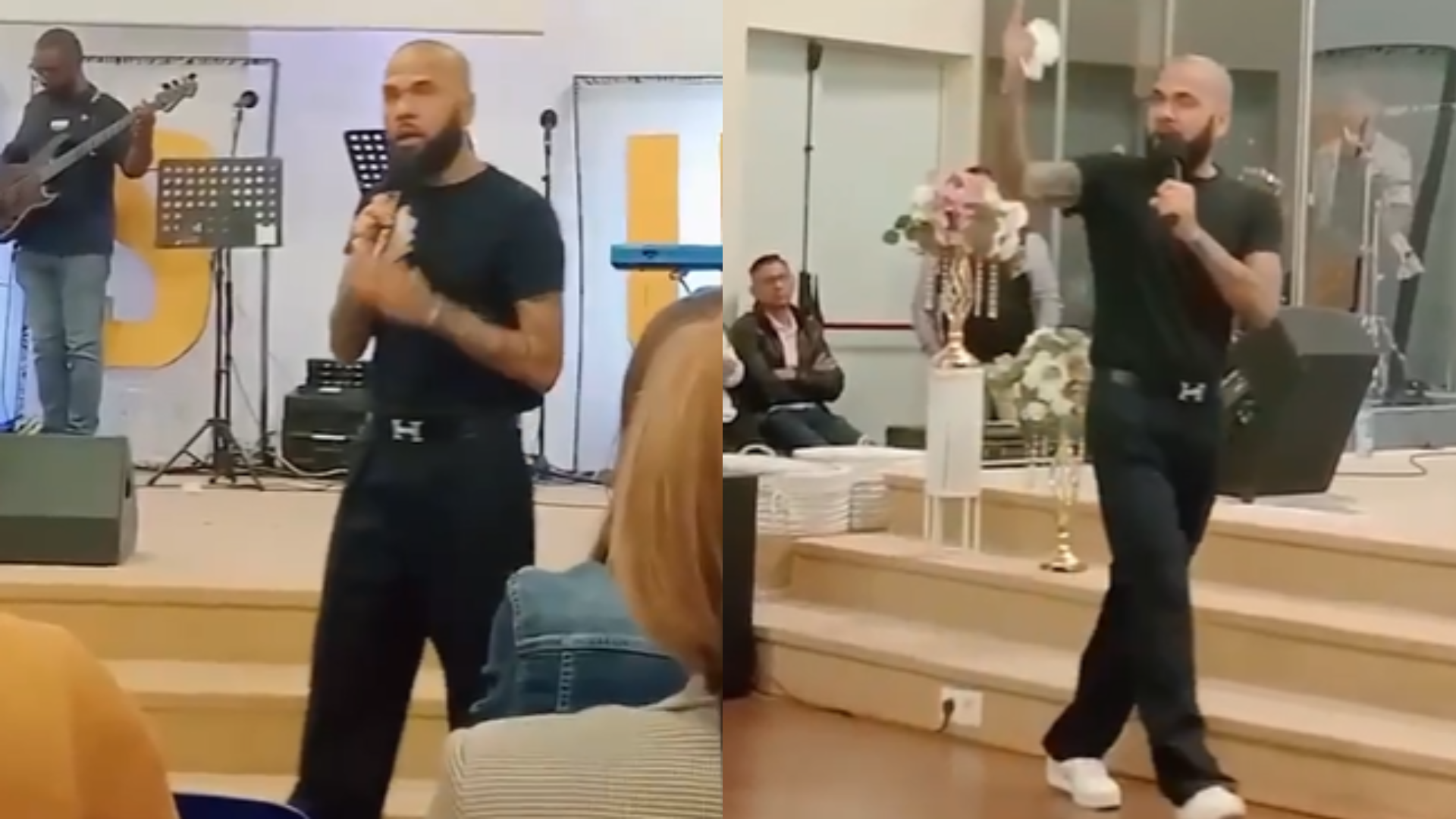 Imagem - Daniel Alves reaparece pregando em igreja após sentença anulada na Espanha
