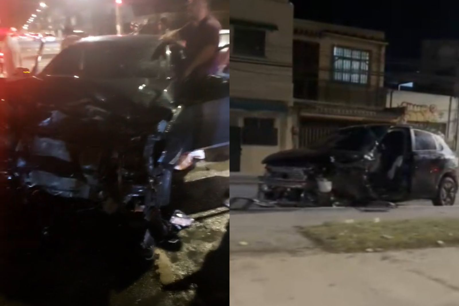 Um grave acidente deixou pessoas feridas após colisão entre dois carros de passeio, em Belém.