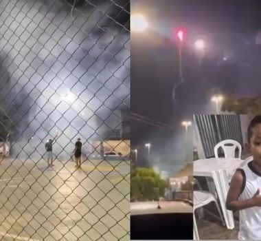 Imagem - Moradores do bairro da Marambaia prestam homenagem ao pequeno Paulo Guilherme