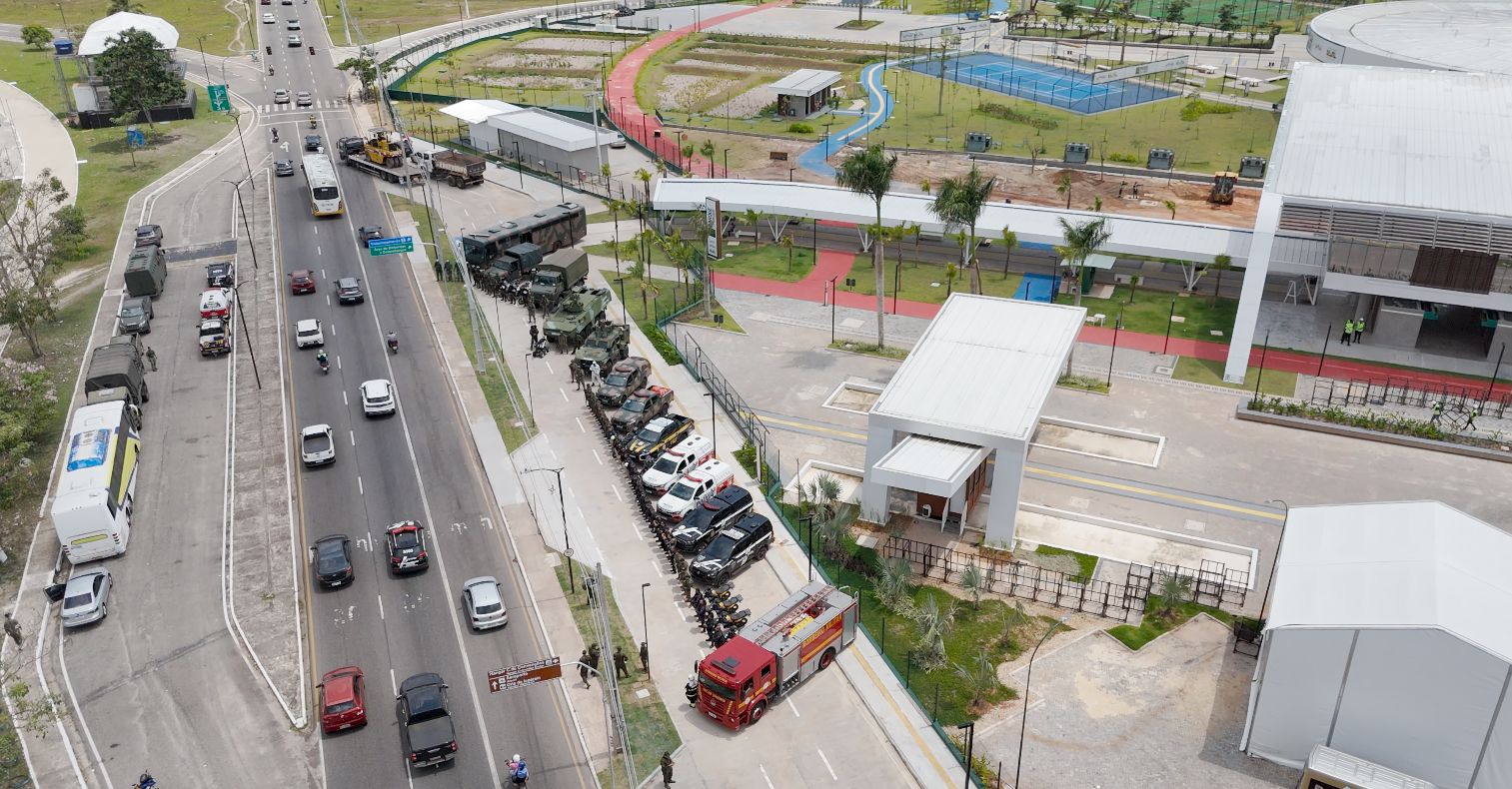 Comando Marajoara é ativado para a Conferência e reúne tropa de mais de 7 mil militares em Formatura de Apronto Operacional na Base Aérea de Belém -