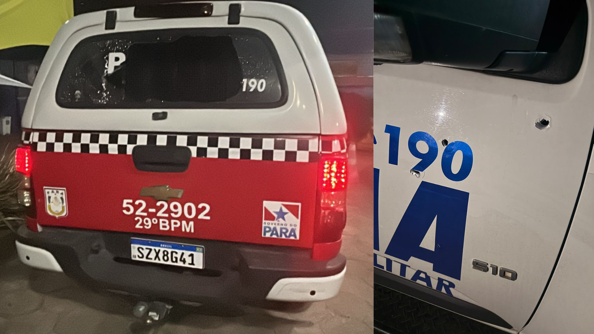 Imagem - Policiais militares são alvos de ataque a tiros em Ananindeua, na Grande Belém