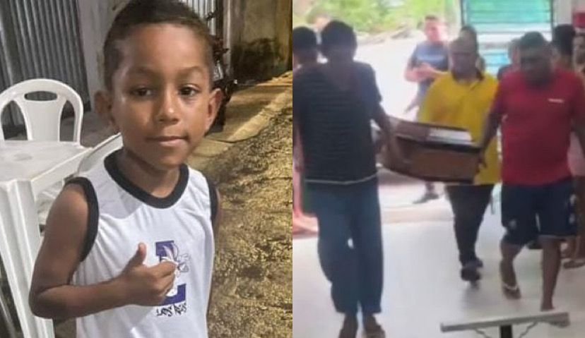 Velório de Paulo Guilherme encontrado morto em frente a cemitério na Marambaia