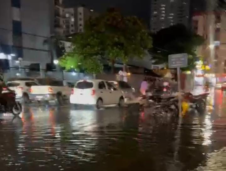 Alagamento em Belém -