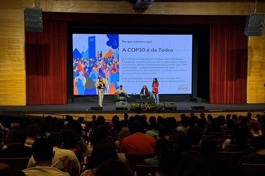 Imagem - Última fase de treinamento prepara voluntários para receber delegações da COP30