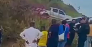 Polícia Militar foi acionada para controlar o trânsito e apurar as causas da colisão ocorrida no sudeste do Pará