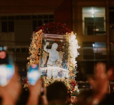 Imagem - Vindo da Itália, Imagem de São Miguel Arcanjo chega a Belém para dois dias de celebração; veja