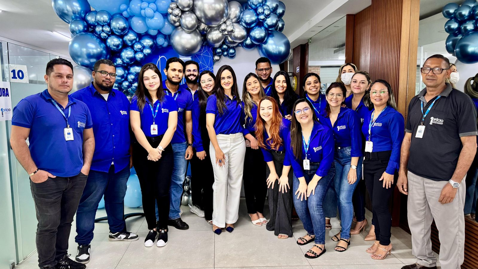 Colaboradores do Cartório Chermont festejam os 224 anos de fundação