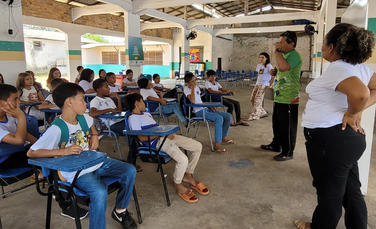 O Projeto Ciranda das Artes encerra neste sábado, 1º de novembro, na ilha de Algodoal.