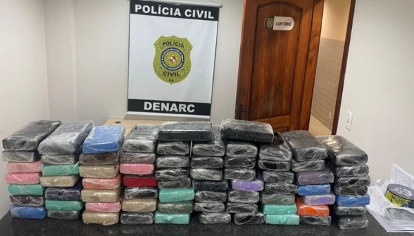 Polícia Civil apreende 72 tabletes de drogas em galpão usado como depósito em Icoaraci