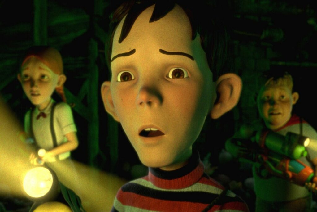 &#8220;A Casa Monstro&#8221; conta a história das aventuras de três crianças contra uma casa mal-assombrada (Imagem: Reprodução digital | Columbia Pictures e Sony Pictures Entertainment)