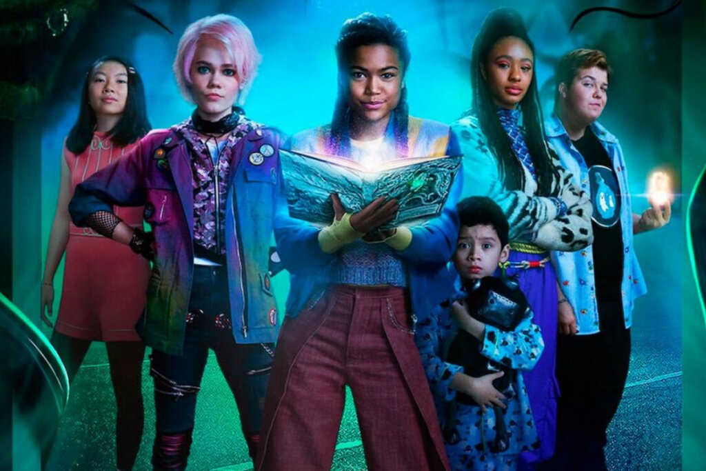 &#8220;Manual de Caça a Monstros&#8221; conta a história de uma jovem que tenta resgatar um menino sequestrado por monstros (Imagem: Reprodução digital | Netflix)