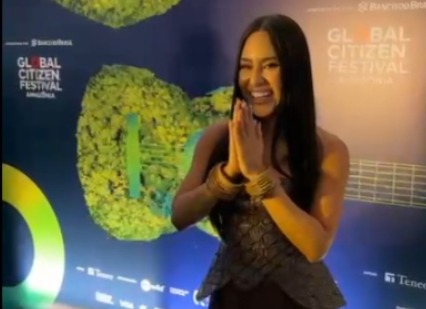 A ex-BBB Izabelle Nogueira.