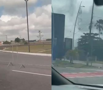 Imagem - Vídeo: vias amanhecem interditadas em preparação a COP30 em Belém