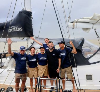 Imagem - Veleiro da família Schürmann atraca em Belém e traz arte e consciência ambiental