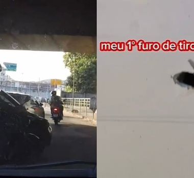 Imagem - Video: motorista flagra momento de tiroteio no RJ