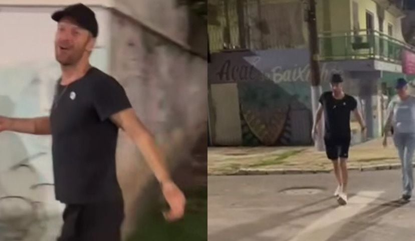 Chris Martin no Jurunas, em Belém 