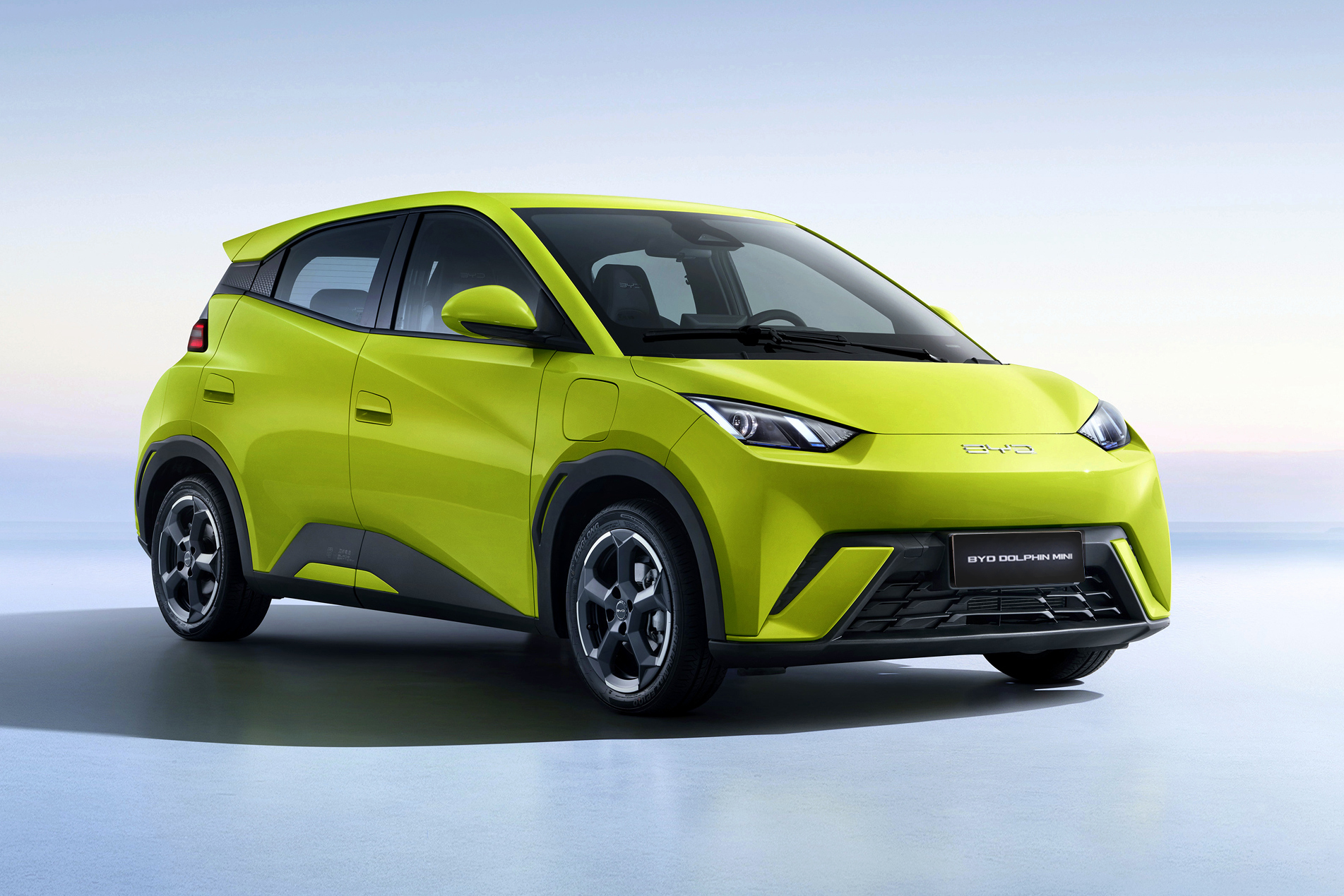 Modelo de carro elétrico  BYD