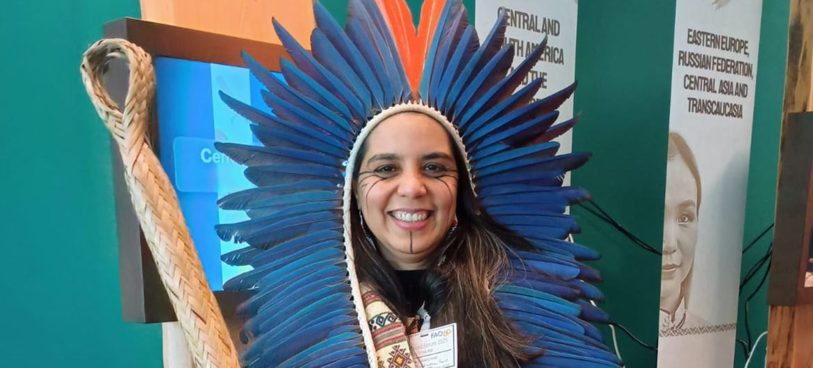 Ativista indígena e chef, Tainá Marajoara -